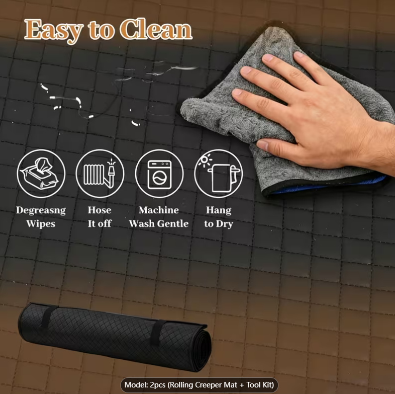 Rolling Creeper Mat for Automotive Work - Image 5