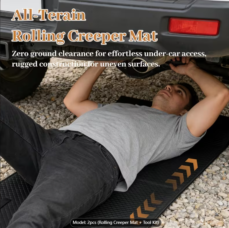Rolling Creeper Mat for Automotive Work - Image 7